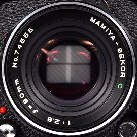 Objectif Mamiya 2.8/80mm