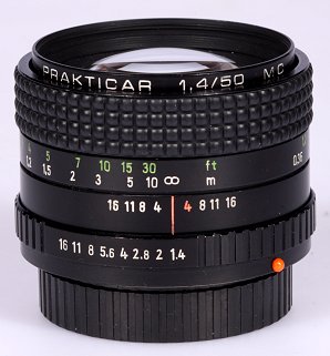 Carl Zeiss Jena Prakticar 1.4/50mm
