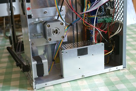 L'alimentation en place