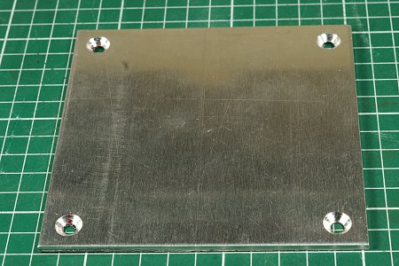 Plaque alu