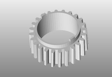 Pignon 3D