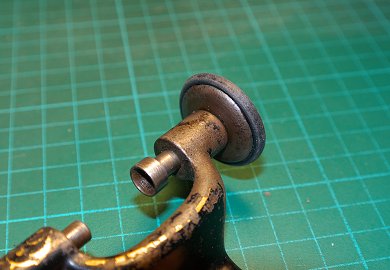 Pneu sur la bobineuse