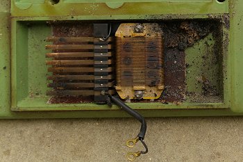 Base Grasshopper, sous le moteur