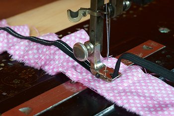 Essai avec de l'élastique
